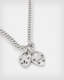 Double Heartlock Sterling Silver Necklace  large image number 3