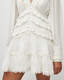 Zora V-Neck Ruffled Mini Dress  large image number 4