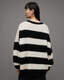 Lou V-Neck Stripe Sweater  large image number 5