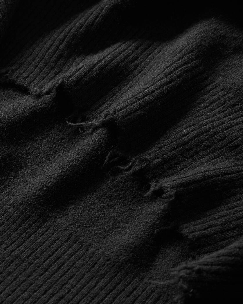 Luka Crew Sweater Black | ALLSAINTS US