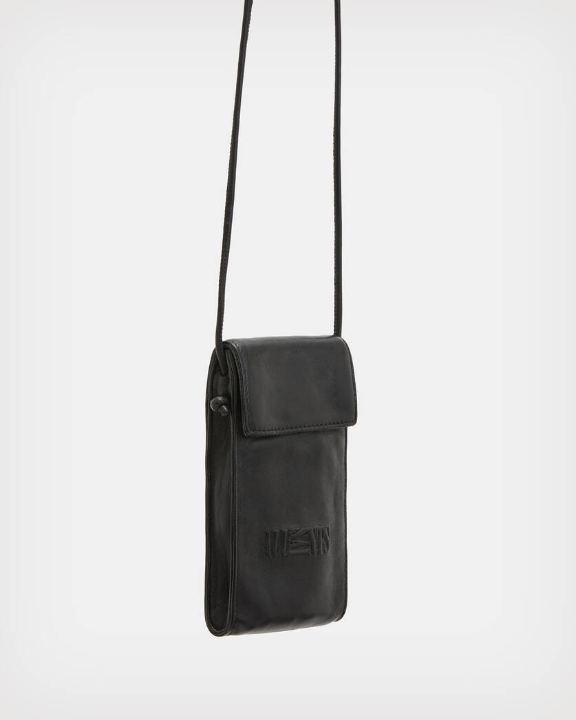 leather phone pouch bag