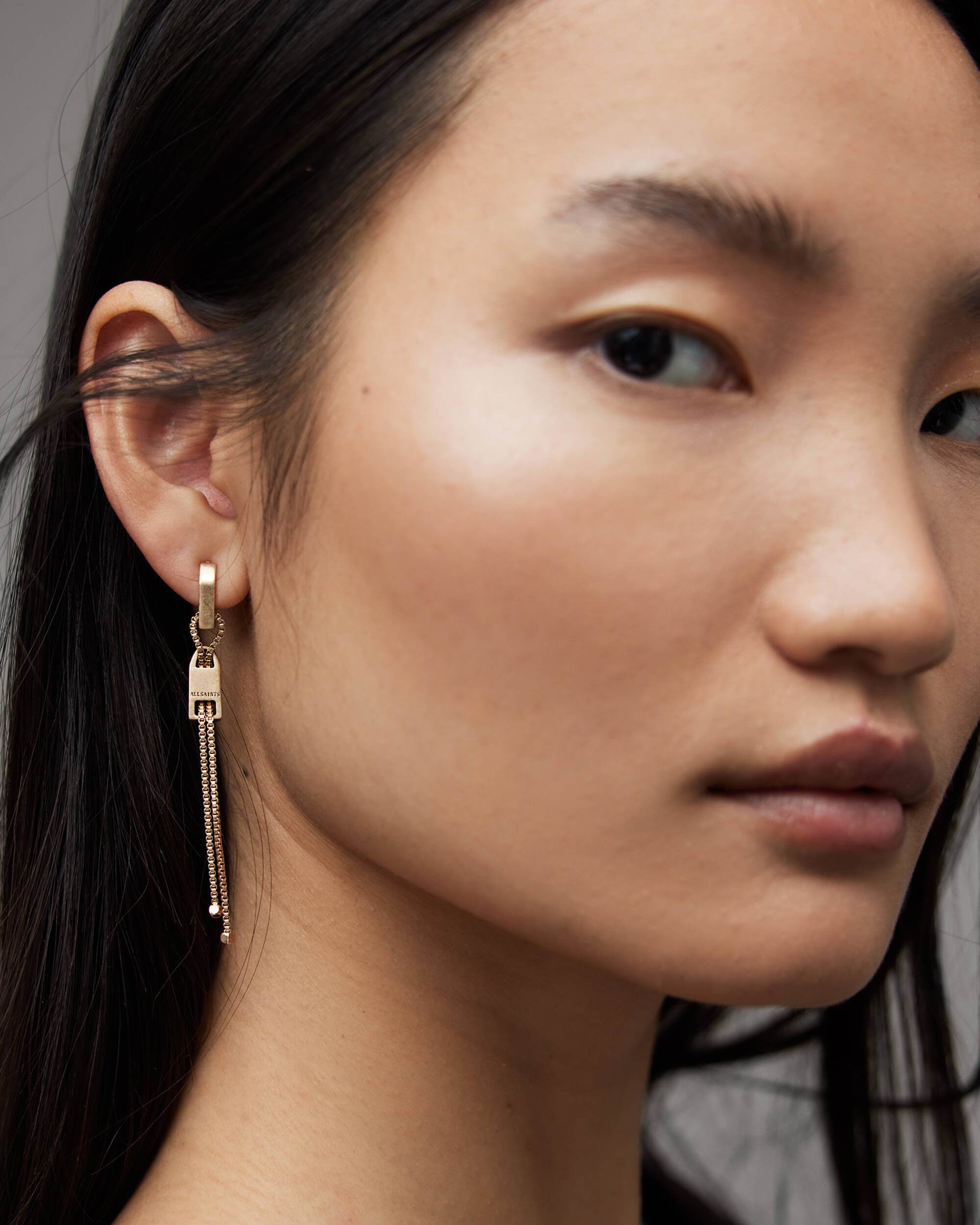 Zosia Chain Gold-Tone Earrings