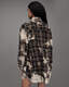 Lily Bleach Dyed Check Mini Shirt Dress  large image number 6