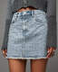 Wendel Embellished Denim Mini Skirt  large image number 3