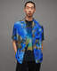 Borealis Tie Dye Print Relaxed Fit Shirt  large image number 1