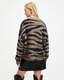 Tessa Tiger Stripe Jacquard Sweater  large image number 6