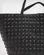 Hannah Studded East West Leather Tote Bag  large image number 3