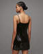 Haddi Cowl Neck Sequin Mini Slip Dress  large image number 6