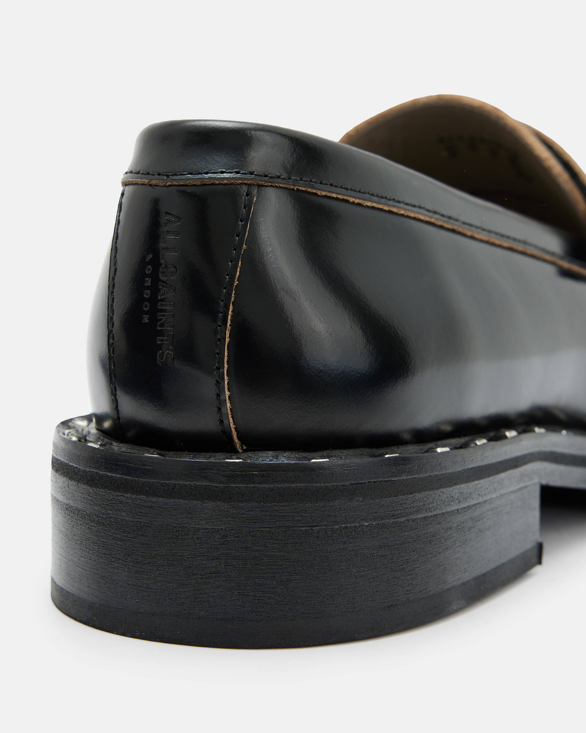 Dalias Slip On Shiny Leather Loafers  large image number 5