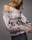 Lara Dionne Floral Silk Linen Blend Top  large image number 2