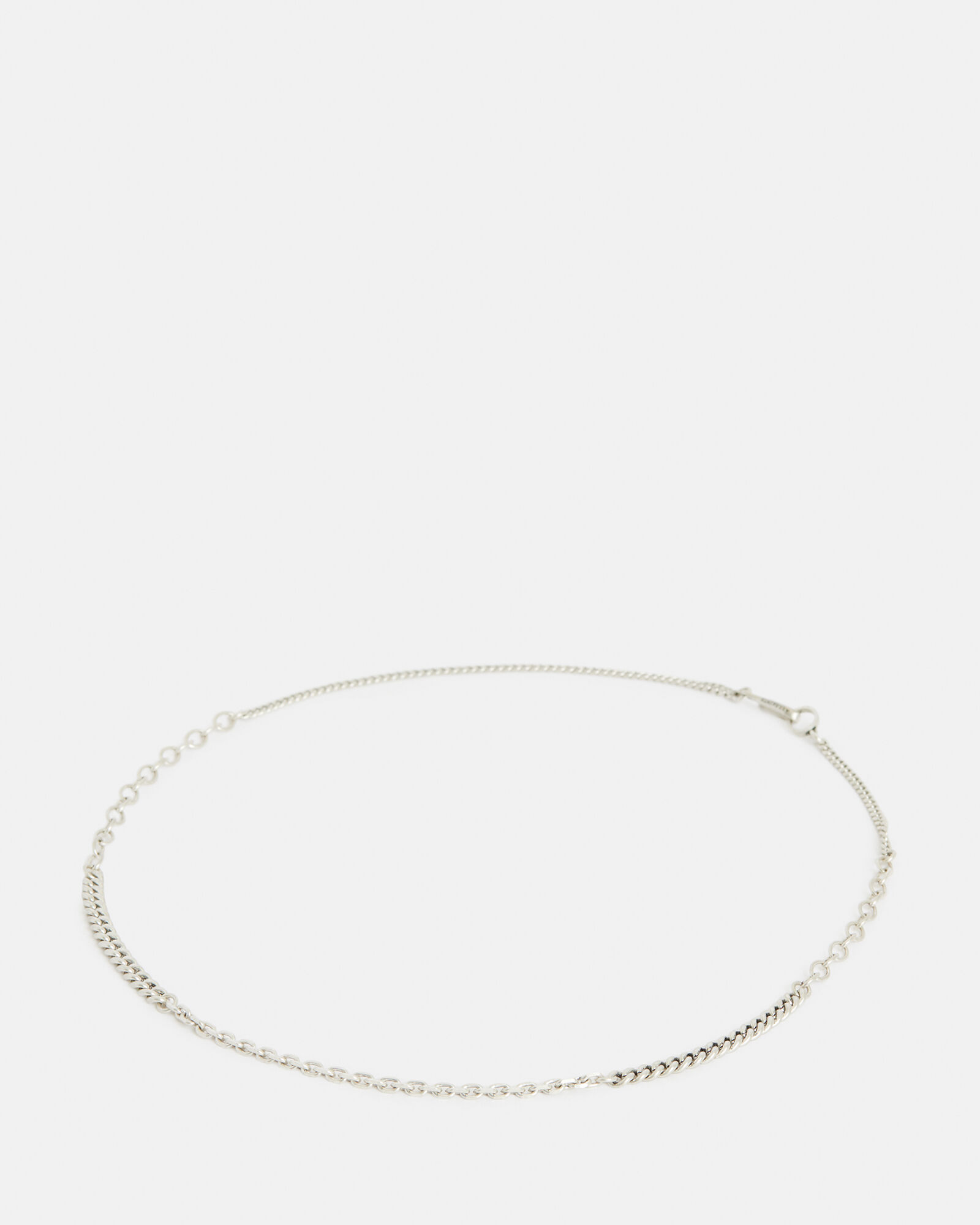 Cyrus Curb Chain Sterling Silver Necklace