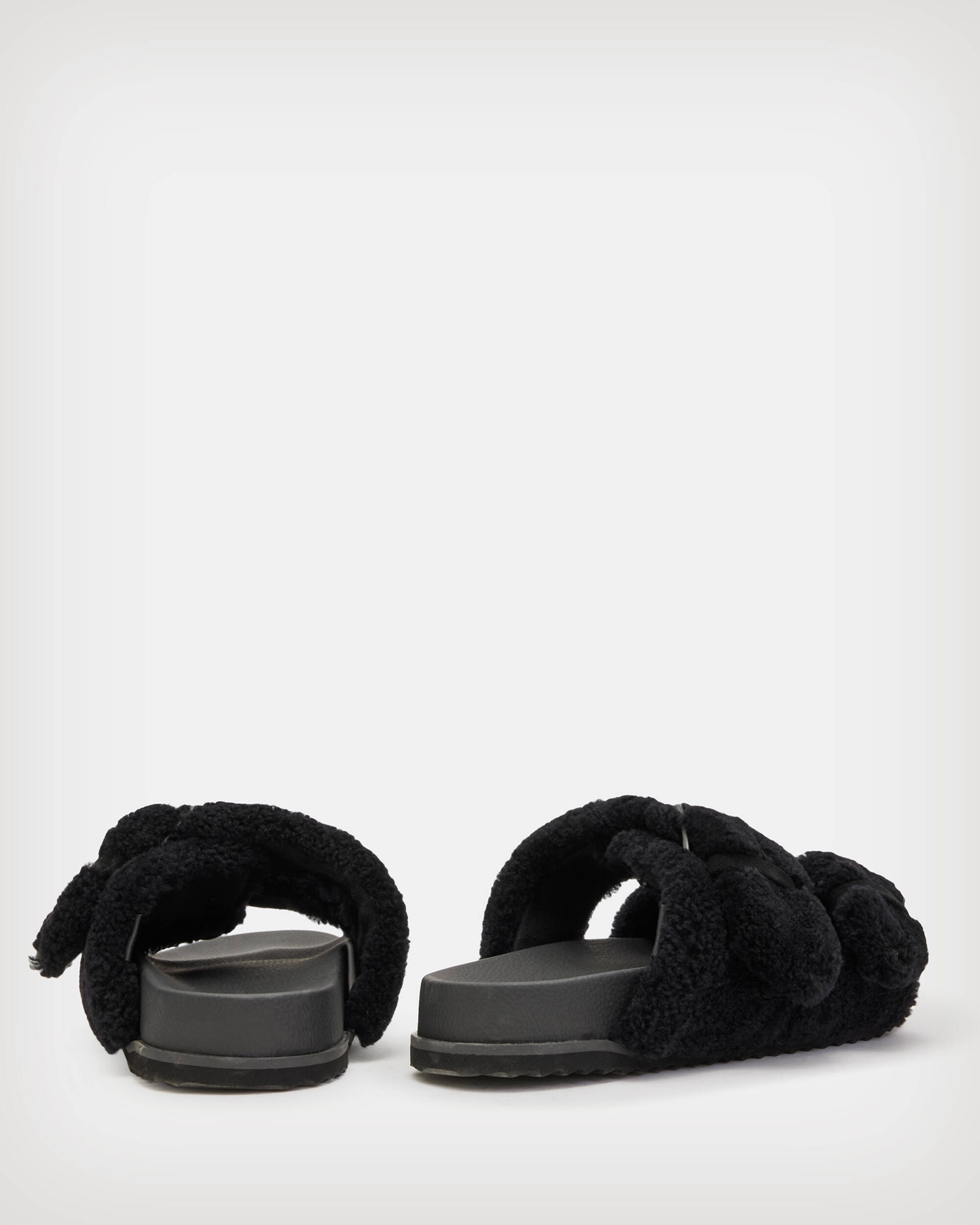 Sian Shearling Sandals  large image number 5