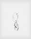 Diamond Card Sterling Silver Earring  large image number 4