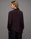 Abi Long Sleeve Draped Wrap Over Top  large image number 4