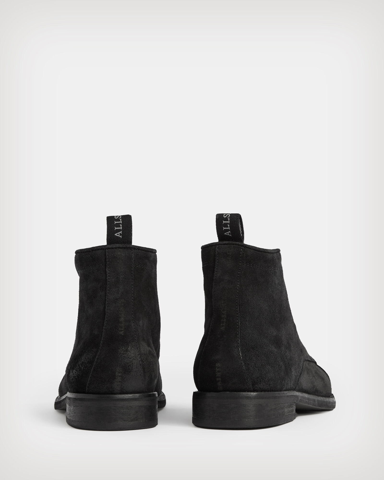 Harland Suede Boots Black | ALLSAINTS US
