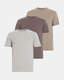 Brace Brushed Cotton 3 Pack T-Shirts  large image number 1