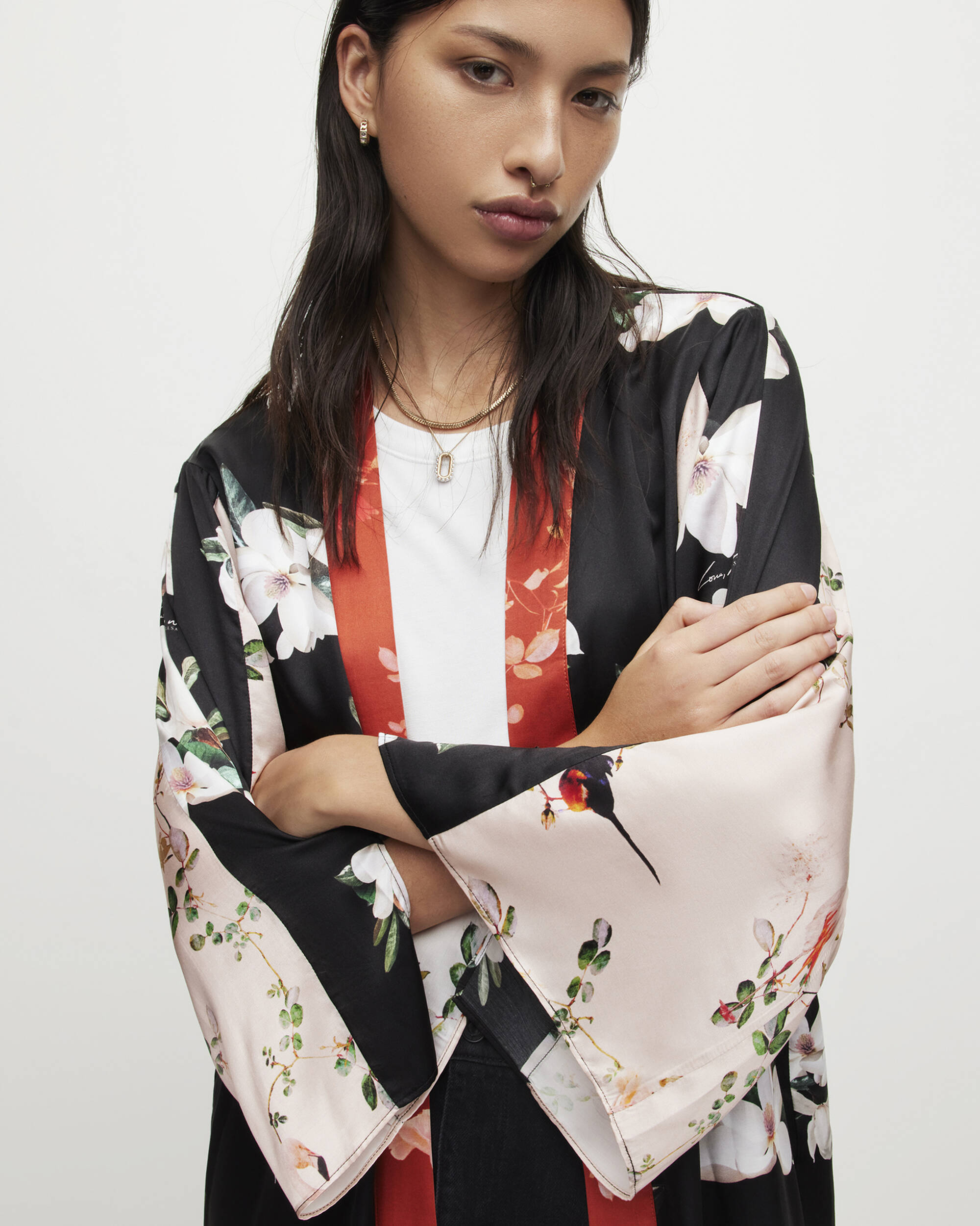 Casi Fabia Silk Blend Kimono