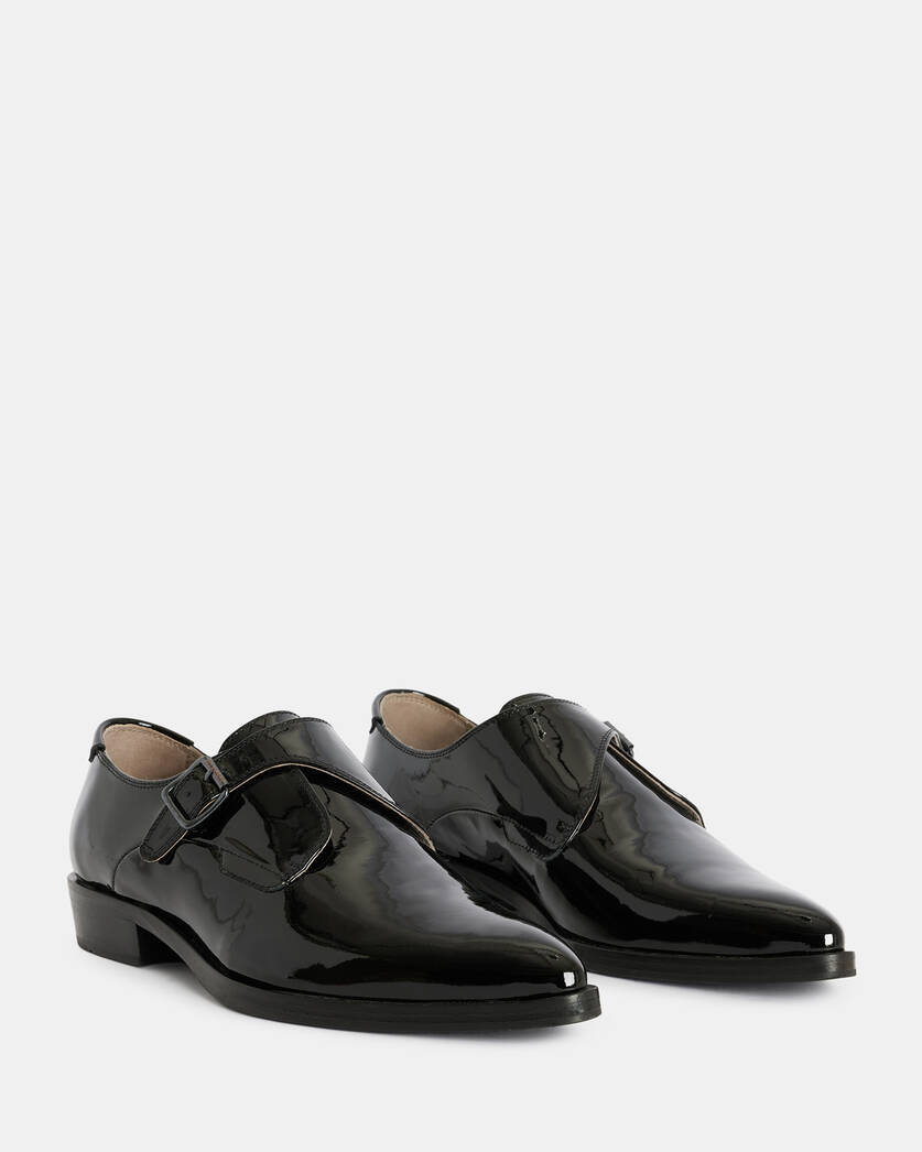 Keith Patent Leather Monk Shoes  large image number 4