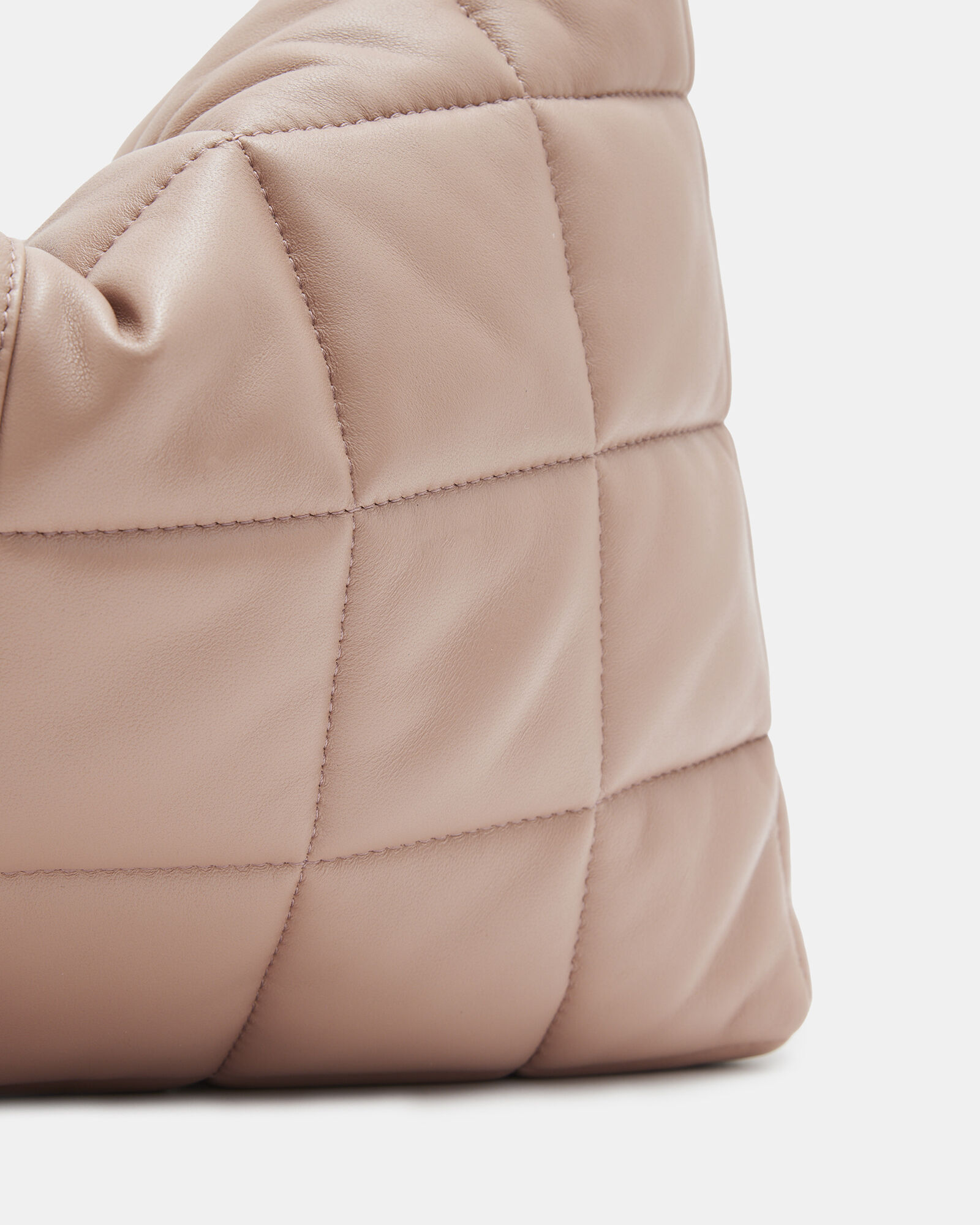 Edbury Quilted Leather Shoulder Bag TERRACOTTA PINK ALLSAINTS US