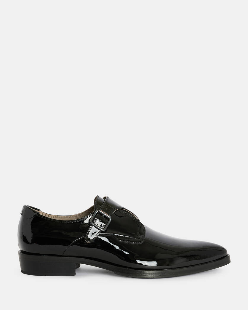 Keith Patent Leather Monk Shoes  large image number 1