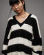 Lou V-Neck Stripe Sweater  large image number 4