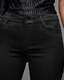 Miller Mid-Rise Coated Skinny Jeans  large image number 3