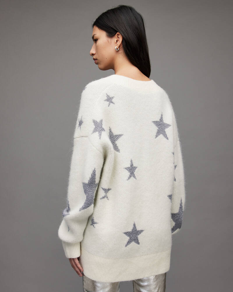 Star V-Neck Sweater  large image number 4