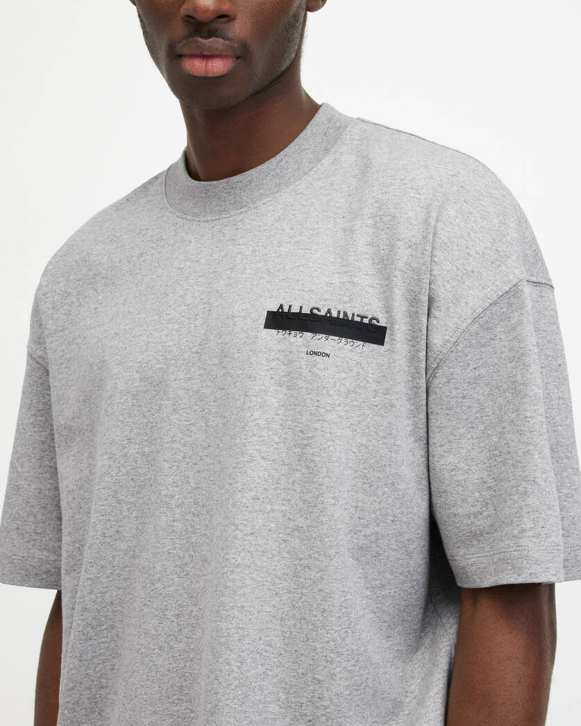 Redact Oversized Embroidered Logo T-Shirt  large image number 4
