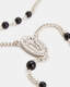 Saif Beaded Sterling Silver Rosary Necklace  large image number 5