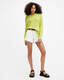 Lock Slub Asymmetric Relaxed Fit Sweater  large image number 4