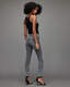 Miller Mid-Rise Studded Skinny Jeans  large image number 5