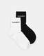 Joss Logo Ankle Socks 2 Pack  large image number 1