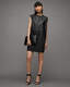 Mika Pin-Studded Leather Mini Dress  large image number 1