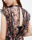Hali Tahoe Snake Print Ruffle Mini Dress  large image number 4
