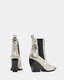 Ria Pointed Snake Leather Boots  large image number 7