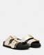 Sian Metallic Leather Sandals  large image number 5