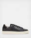 Shana Crocodile Effect Leather Sneakers  large image number 1