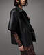 Bayla Bonded Leather Short Sleeve Jacket  large image number 9