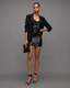 Haddi Cowl Neck Sequin Mini Slip Dress  large image number 4