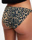 Emma Knotted Animal Print Bikini Bottoms  large image number 4