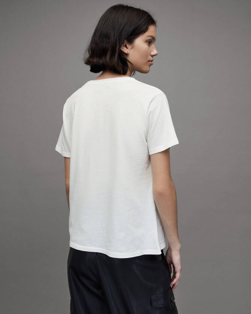 Axyl Grace T-Shirt White | ALLSAINTS US
