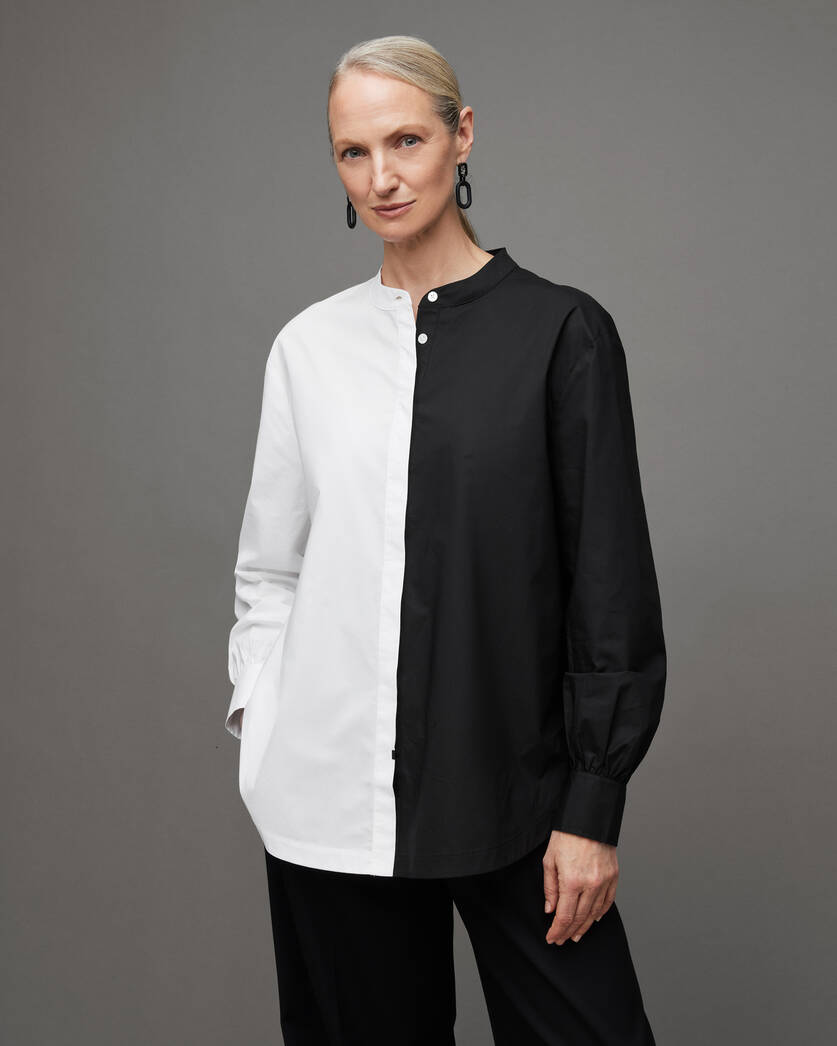 Marcie Monochrome Relaxed Fit Shirt  large image number 1