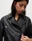 Ripley Short Sleeve Leather Biker Jacket  large image number 7