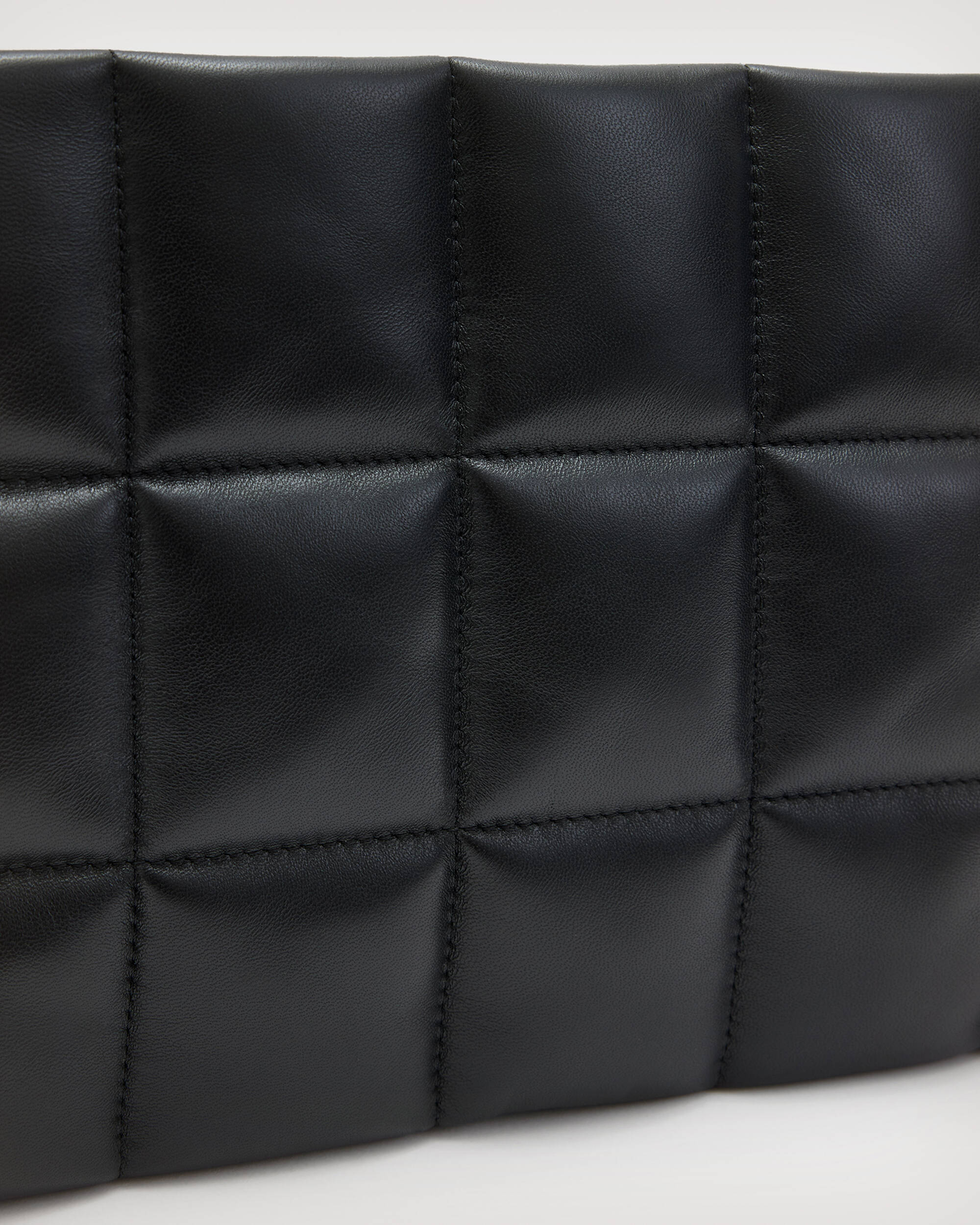 Bettina Leather Quilted Clutch Bag  large image number 5