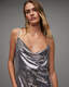 Hadley Cowl Neck Sequin Midi Slip Dress  large image number 2