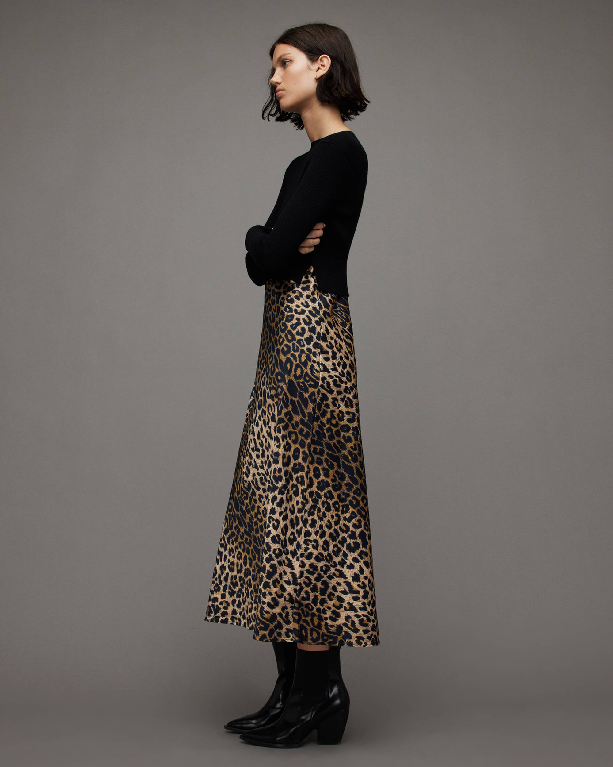 Hera 2-In-1 Leopard Print Dress  large image number 6