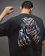 Beast Oversized Panther Crew T-Shirt  large image number 1