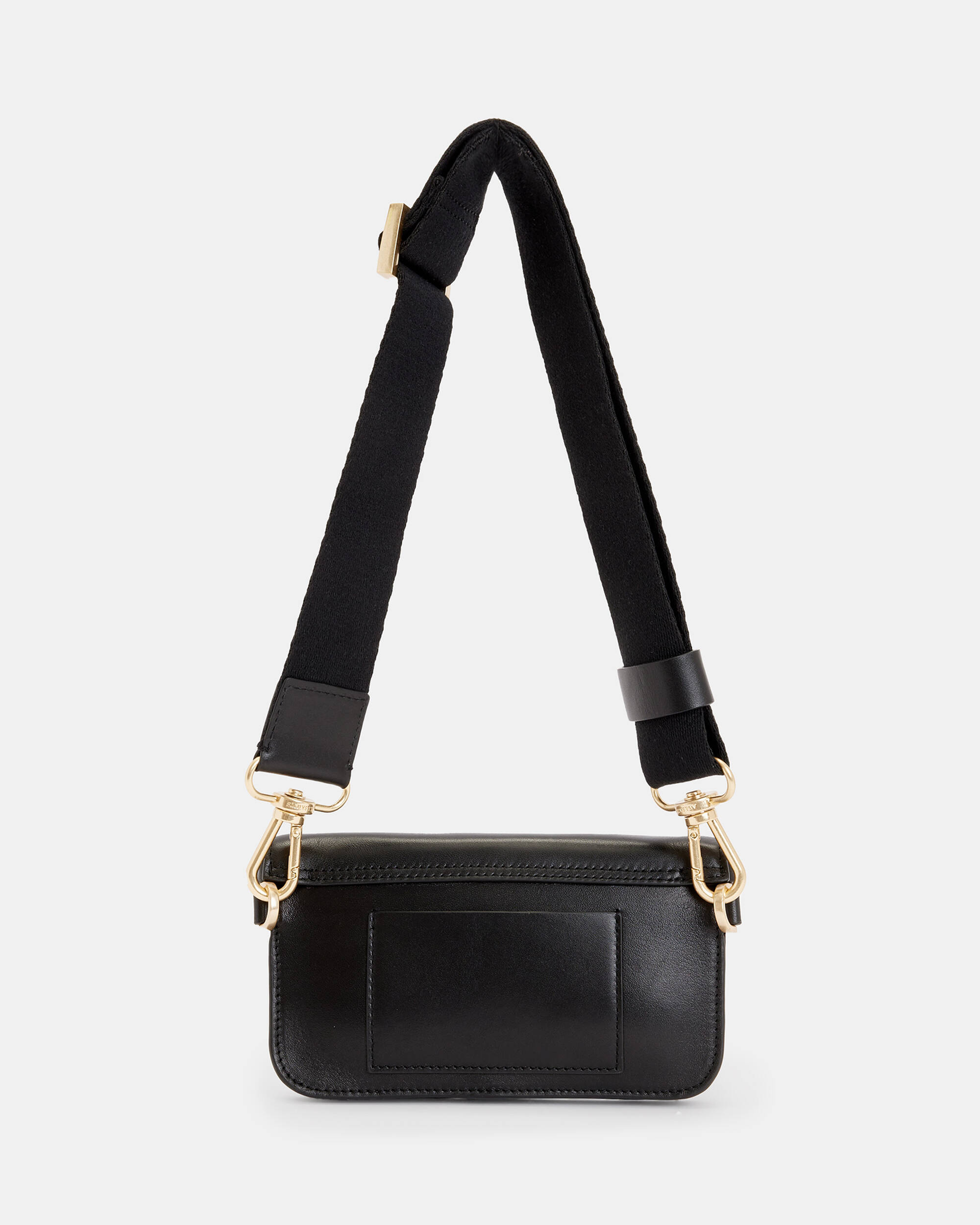 Zoe Leather Crossbody Bag Black | ALLSAINTS US
