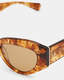 Calypso Bevelled Cat Eye Sunglasses  large image number 3