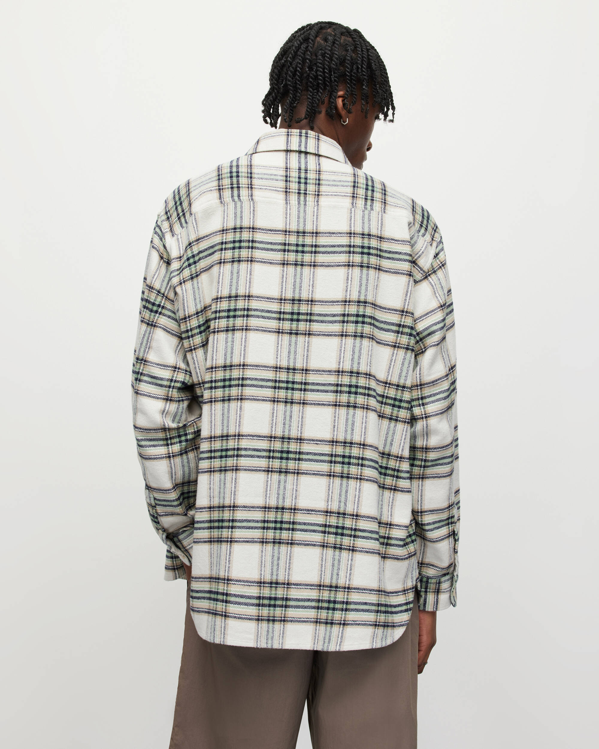 Allegre Oversized Checked Shirt  large image number 6